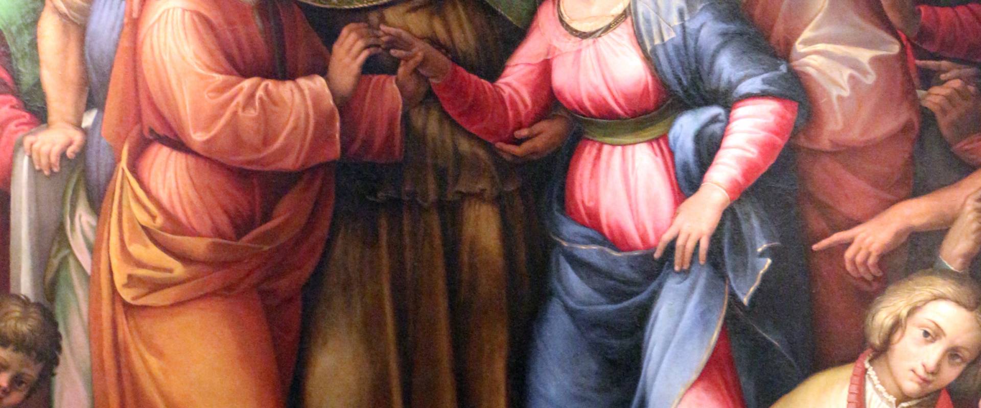 Girolamo marchesi detto il cotignola, sposalizio della vergine, 1522-24, da s. giuseppe dei cappuccini, 03 foto di Sailko